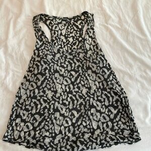Zadig and Voltaire leopard tank top